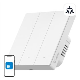Smart wall switch SONOFF M5-3C-86W Matter (3-channel)