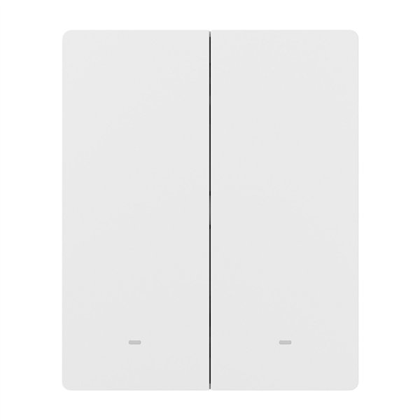 Smart wall switch SONOFF M5-2C-80W Matter (2-channel, to frame)