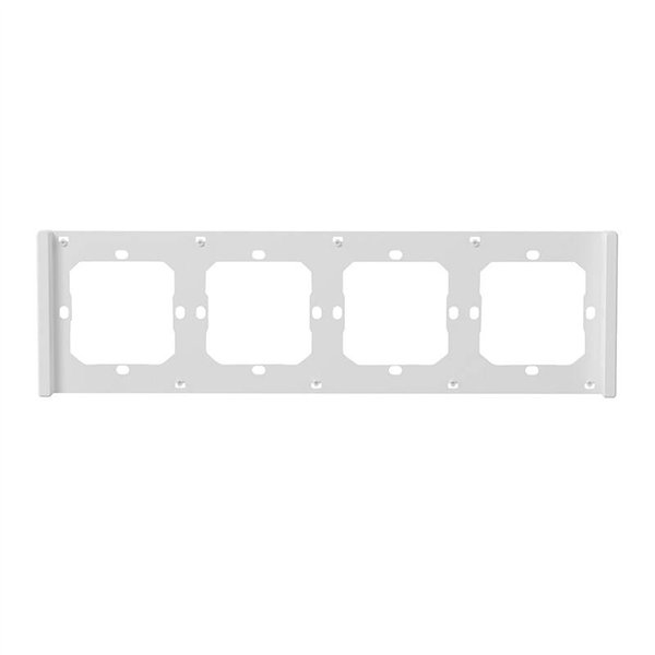 Frame for M5 80 smart wall switch 4-way quadruple SONOFF M5-4C-80-FW (white)