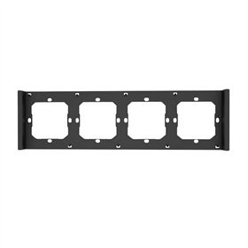 Frame for M5 80 smart wall switch 4-way quadruple SONOFF M5-4C-80-F (dim gray)