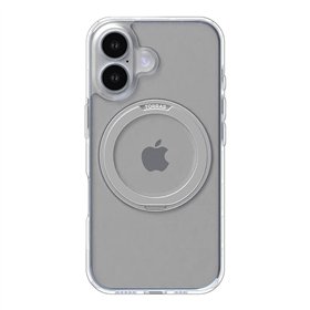 Torras Ostand Pro Case for iPhone 16 Plus (Transparent)
