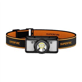 Superfire HL91-X headlamp flashlight, 200 lm, 220 m