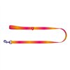 WAUDOG gradient nylon dog leash, 122 cm long, orange