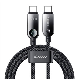 Mcdodo CA-4780 USB-C to USB-C 60W data cable 1.2m (black)
