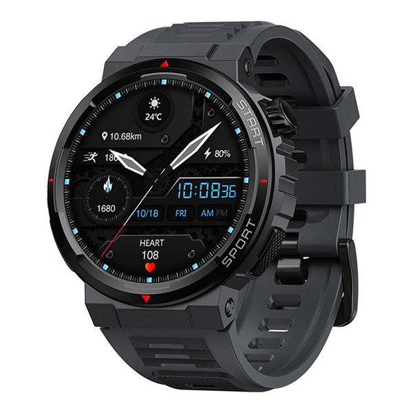 Zeblaze Ares 3 Plus Smartwatch (Black)