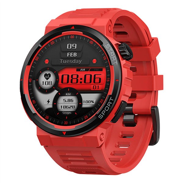 Zeblaze Ares 3 Plus Smartwatch (Red)