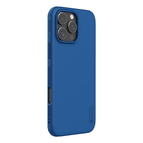 Case Nillkin Super Frosted Shield Pro Magnetic iPhone 16 Pro (niebieski)