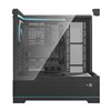 Darkflash DY450 PRO computer case (black) + 1 fan