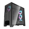 Darkflash DRX90 glass computer case (black)