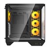 Darkflash DY470 computer case (black) + 4 fans