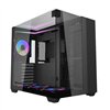 Darkflash TH285 computer case (black) + 4 fans