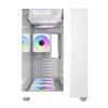 Darkflash TH285 computer case (white) + 4 fans