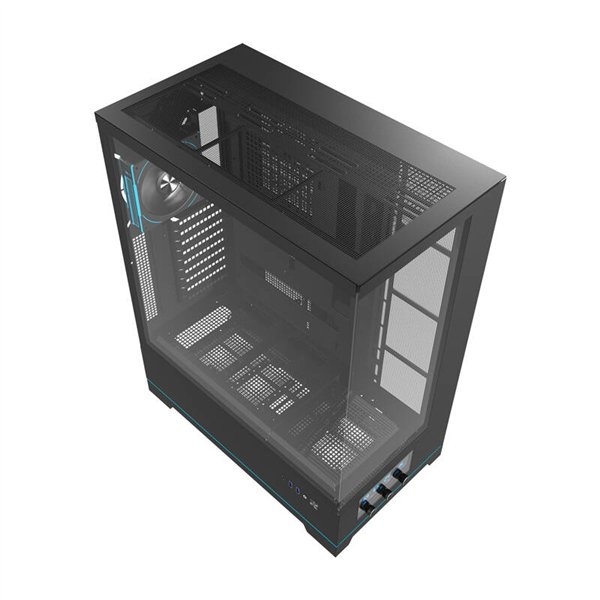 Darkflash DY451L PRO computer case (black) + 1 fan