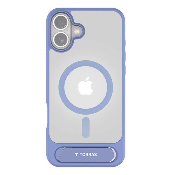 Torras Pstand Series Case for iPhone 16 (Blue)