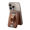ESR magnetic wallet with stand function (brown)