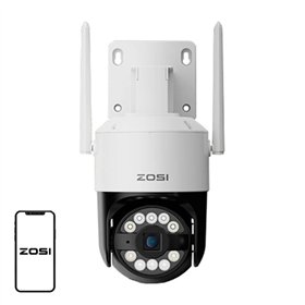 ZOSI C296 WiFi 8MP dual Pan Tilt IP66 outdoor camera + 32GB microSD card
