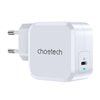 PD8007 USB-C PD45W power charger Choetech EU (white)