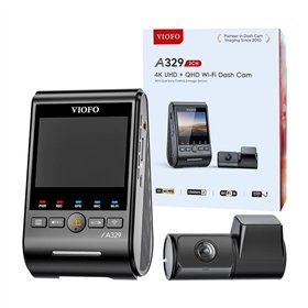 VIOFO A329 2CH 4K 60FPS + 2K WiFi, GPS