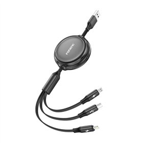 Foneng X113 3-in-1 Cable 1.1M (black)