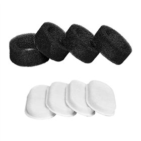 Rojeco 3.2L /2L Stainless Steel Cat Water Fountain Filters 4Set