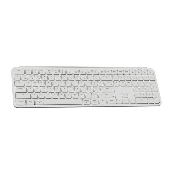 Ultra Slim Keychron B6 Pro 2.4G Wireless Keyboard (White) [B6P-K8].