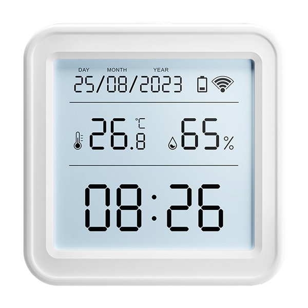 Zigbee Gosund ST17 LCD smart temperature and humidity sensor Tuya