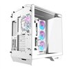 Darkflash DY470 computer case (white) + 4 fans + GPU bracket