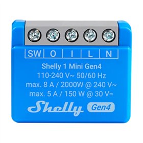 Shelly 1 Mini Gen4 Controller Zigbee/Matter