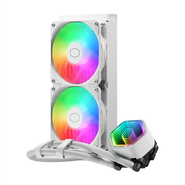 Cooler Master MasterLiquid 240 Core II ARGB water cooler (white)