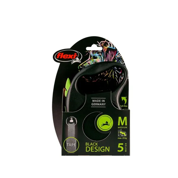 Suņa pavadas Flexi Design Zaļš L