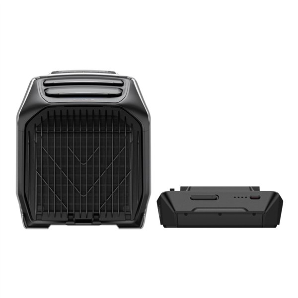 EcoFlow Wave 3 portable air conditioner with battery.
