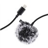 Jack Puluz tie microphone with clip PU426 1.5m 3.5mm Lightning