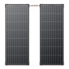 Set of 2x EcoFlow 130W photovoltaic panel (rigid construction)