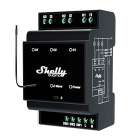 Shelly Qubino Wave Pro 3 Z-Wave 3 channel DIN rail relay