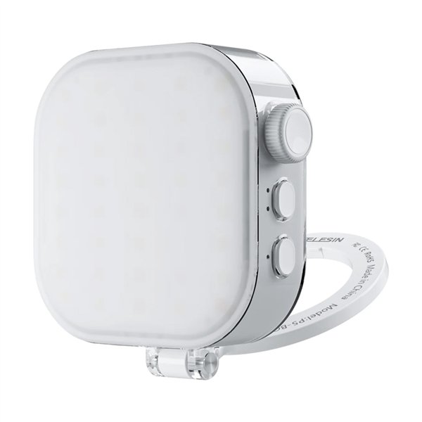 Ice Cube Telesin selfie light with phone holder