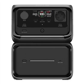 Set: EcoFlow River 3 Max Plus power station 220W photovoltaic panel.