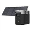 Set: EcoFlow Delta 2 power station + 220W photovoltaic panel.