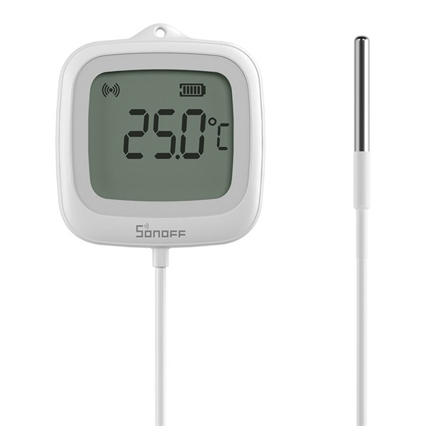 ZigBee LCD Temperature Sensor Sonoff SNZB-02LD (with probe)
