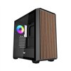 Darkflash DS900WD ATX computer case (black) + 4 fans
