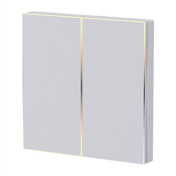 Touch ZigBee Light Switch Avatto TS60-EU-W4 Quad TUYA (white).