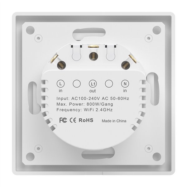 Avatto TS20-EU-W1 WiFi touch light switch