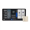 Dual Control Panel Shelly Wall Display X2 WiFi/BLU (silver) + BLU H&T