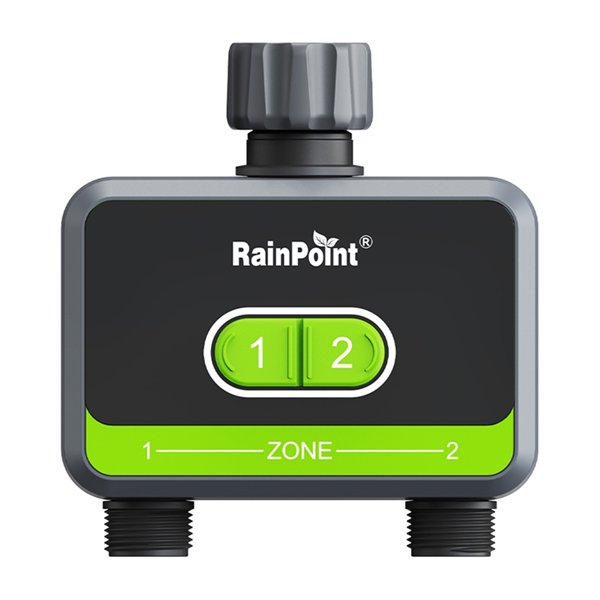 RainPoint 2-zone irrigation controller with app