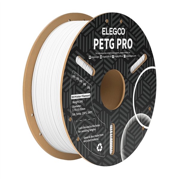 ELEGOO PETG Pro Filament (White)