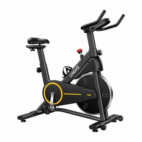 UREVO T1 exercise bike (black and yellow)