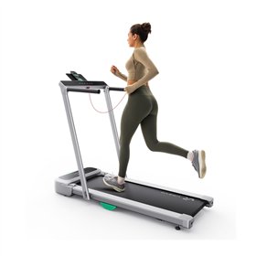 UREVO FoldiMix 5L Pro Folding Electric Treadmill (Silver)