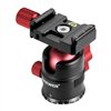 Neewer metal ball head for tripod 28MM Red