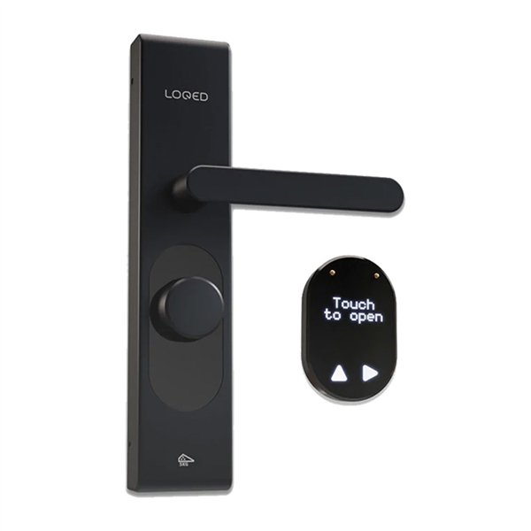 LOQED smart door lock (black) (WiFi / BT)