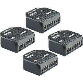 Set of 4 Shelly 2PM Gen4 Zigbee/Matter Controllers