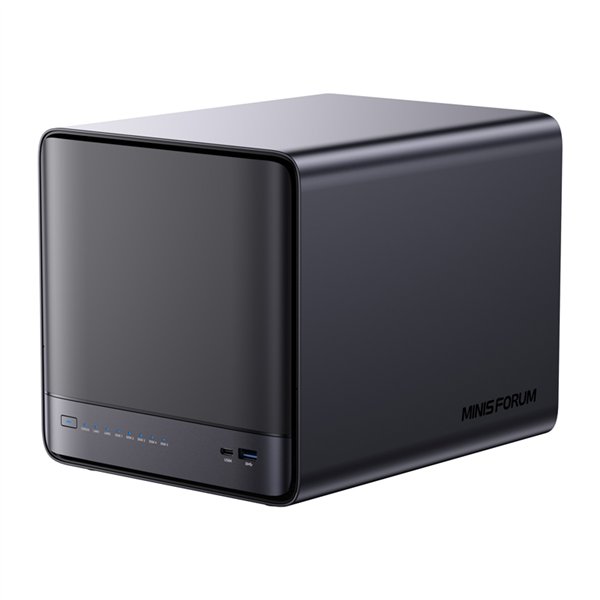 MINI-PC Minis Forum NAS N5 AMD Ryzen 7 H255, 16GB+128GB OS storage